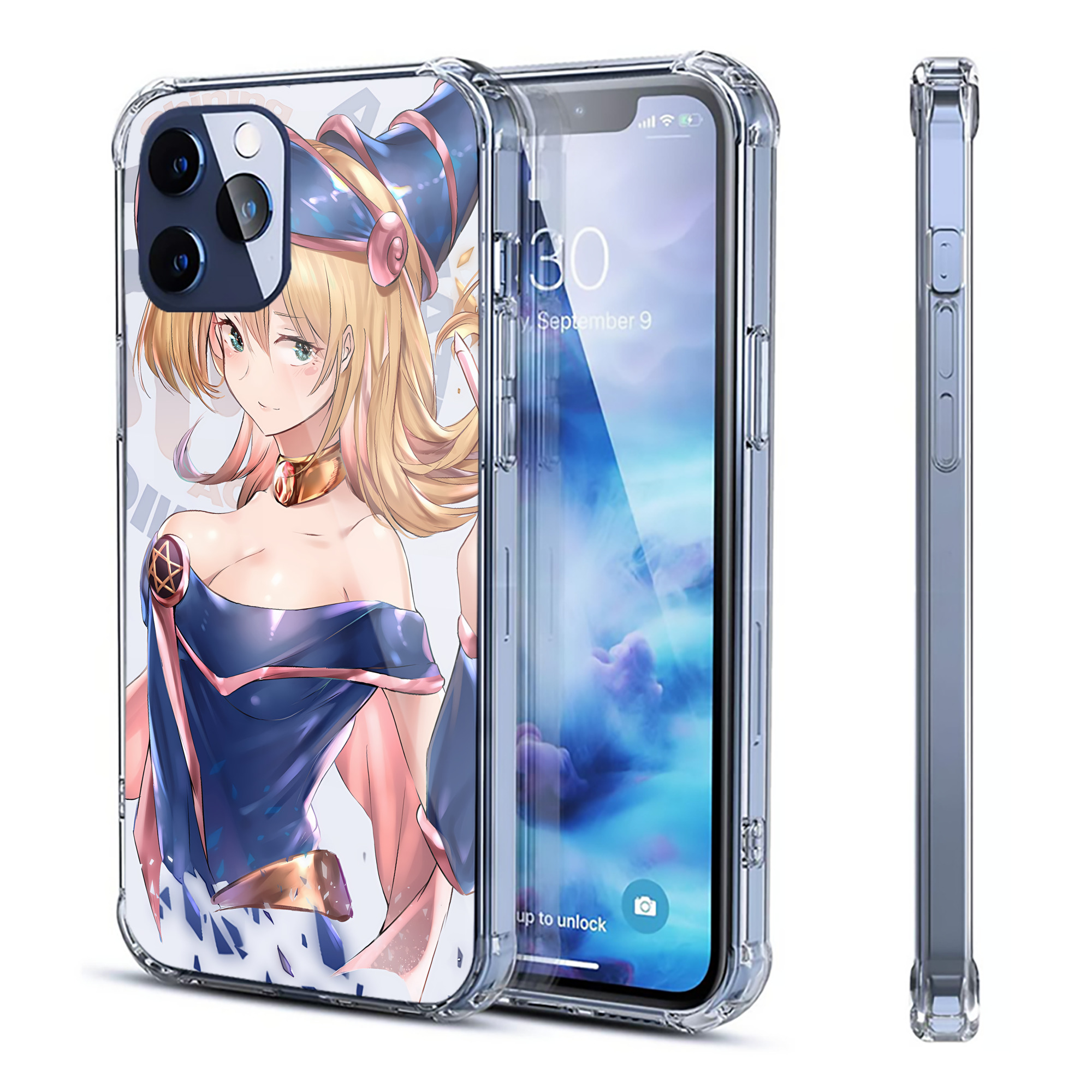 （画像用） 遊☆戯☆王 Yu-Gi-Oh! 【iPhone 12シリーズ対応】透明スマホケース（クリアソフトケース）